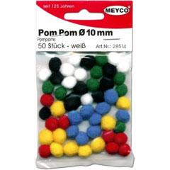 Platnene kuglice mix boja - 7mm/60 kom