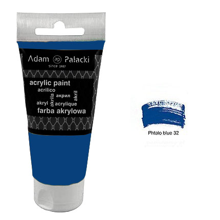 Akrilna boja Adam Palacki 75 ml - Phtalo Blue