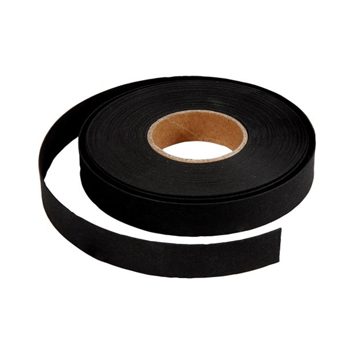 Traka za pletenje od papira od umjetne kože | black Traka za pletenje od papira od umjetne kože | black