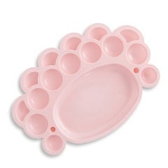 Plastična slikarska paleta - roze 