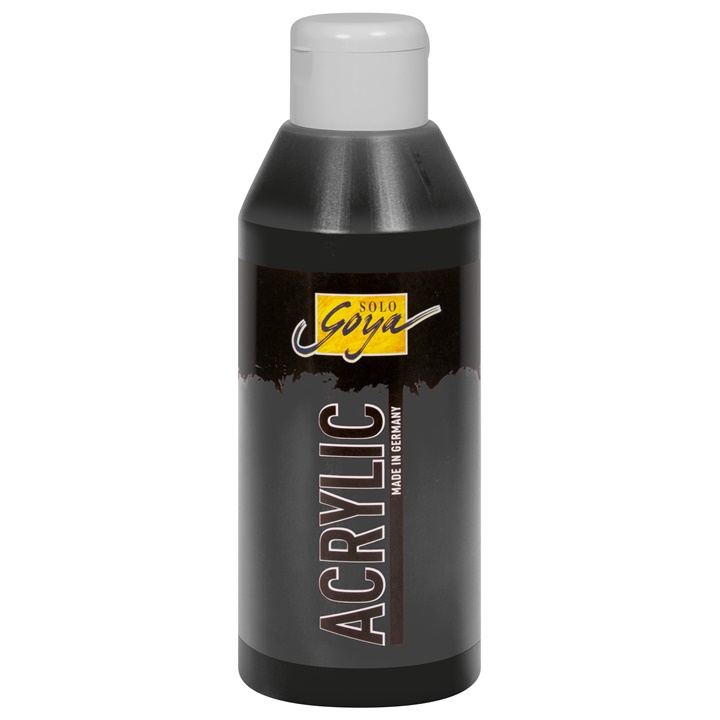 Akrilna boja Solo Goya Acrylic 250 ml - Black