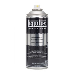 Završni lak u spreju sjajni Liquitex 400 ml