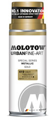 Sprej Graffiti MOLOTOW™ UFA Metallic 400 ml | različite boje