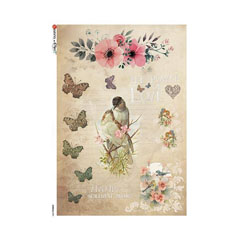 Rižin papir A3 Paper Design - The power of love