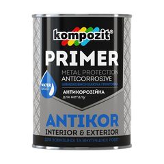 Osnovna boja za metal KOMPOZIT ANTIKOR 1 kg | svijetlo siva