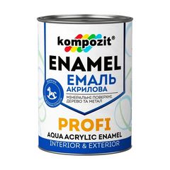 Akrilni emajl KOMPOZIT PROFI Gloss 0,3 l - razne nijanse