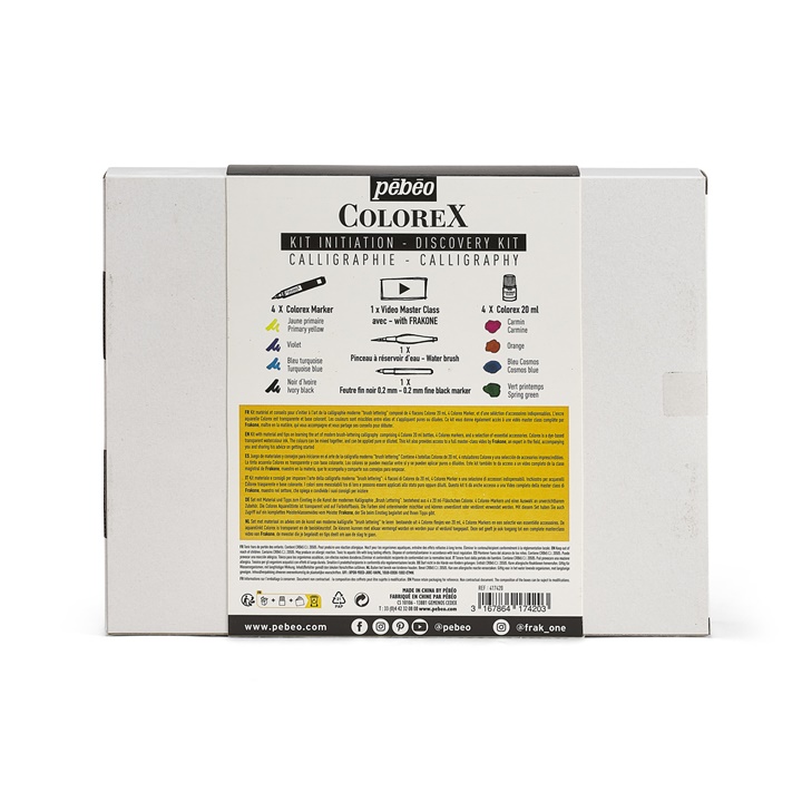 Pebeo Colorex set za kaligrafiju 10 kom