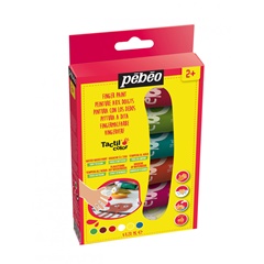 Boje za prste Pebeo Tactilcolor 6 x 20 ml