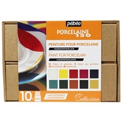 Set boja za keramiku Pebeo Porcelaine 150 - 10 x 45 ml