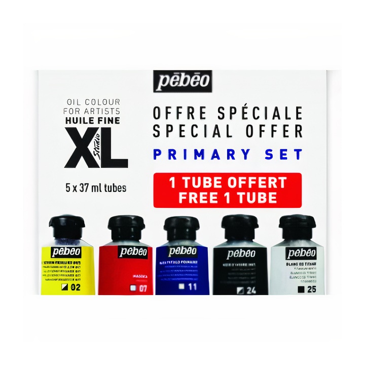 Osnovni set uljanih boja Pebeo Studio XL 5 komada