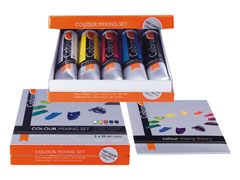 Uljane boje topive u vodi COBRA Set 5x20ml