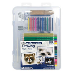 Set za crtanje Art Instructor Drawing Clearview - 36 dijelova