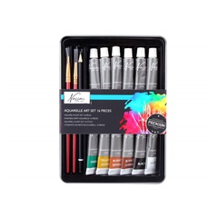 Set akvarel boja Nassau Fine Art – 16 dijelni