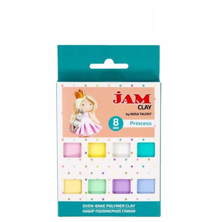 Polimerna glina Rosa Talent - set Princess 8 x 20 g