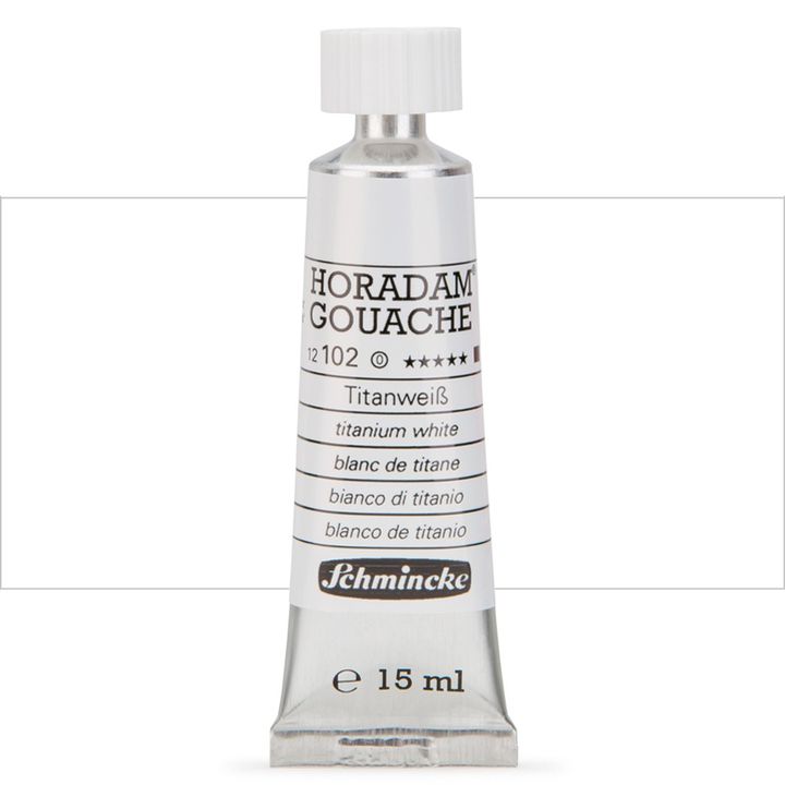 Gvaš boje Schmincke Horadam 15 ml | 102 Titanium White Gvaš boje Schmincke Horadam 15 ml | 102 Titanium White