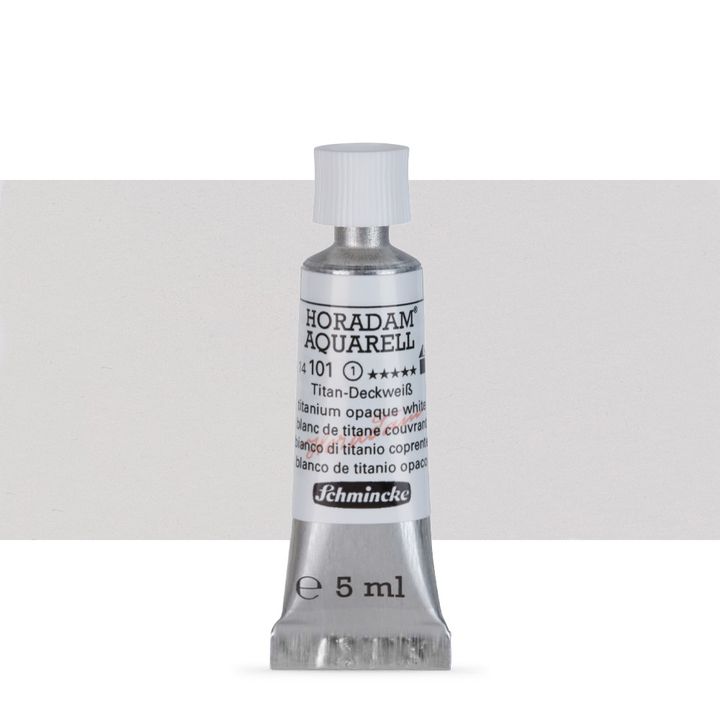 Akvarel boje u tubi Schmincke Horadam 5 ml | 101 Titanium White Opaque Akvarel boje u tubi Schmincke Horadam 5 ml | 101 Titanium White Opaque