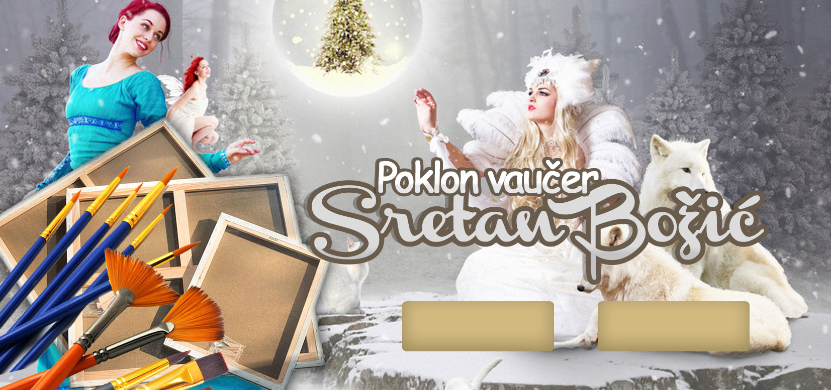 Poklon VAUČER - Sretan Božić 1 - 70 €