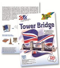 3D-Model Tower Bridge 120 dijelova