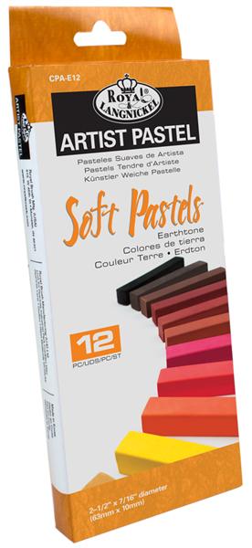 Suhe pastele - Royal & Langnickel SET12 - zemljane boje 