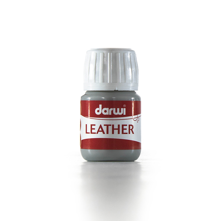 Leather boje za kožu 30 ml - ledeno siva