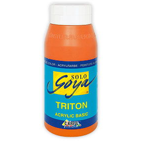 Akrilna boja Solo Goya TRITON 750 ml - Apricot 