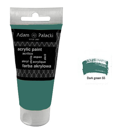 Akrilna boja Adam Palacki 75 ml - Dark Green