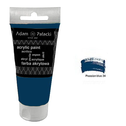 Akrilna boja Adam Palacki 75 ml - Prussian Blue