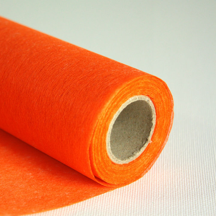 Dekorativni flizelin 50 cm / 9 m - Orange