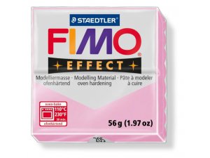 Fimo masa za modeliranje FIMO Effect termalno obradiva - 56 g - Pastelna roze