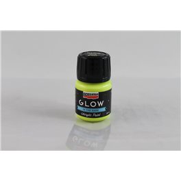 Akrilna boja fosforna 30 ml - Lime