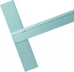 Aluminijsko ravnalo s T-profilom LENIAR - 70 cm