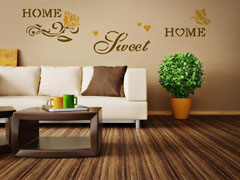 Šablona za zid Home Design BRICO XXL - Sweet Home