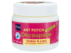Lak i ljepilo za decoupage 150 / 250 ml ART POTCH Decoupage - sjajni | različiti volumeni