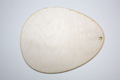 Drveno jaje - 19.5 cm