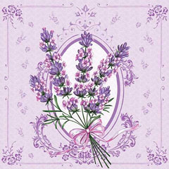 Salvete za DEKUPAŽ - Lavanda - 1 kom