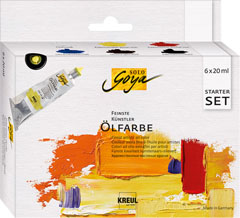 Uljane boje Finest Artists Solo Goya Starter Set 6x20 ml