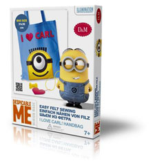 Kreativni set Minions - platnena torba I love Carl