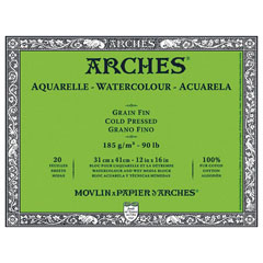 Blok ARCHES® Aquarelle Watercolour Cold Pressed | izaberite format