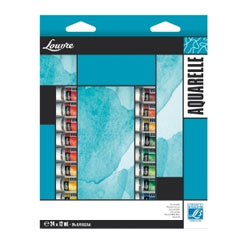 Akvarelne boje LOUVRE 24x12ml