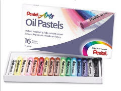 Uljane pastele PENTEL SET16