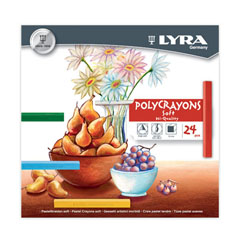 Suhe pastele LYRA Polycrayons SET24