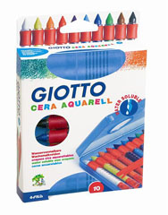 Voštane pastele GIOTTO Cera Aquarell SET10