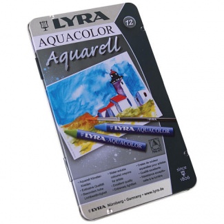 Voštane pastele LYRA Aquacolor SET12