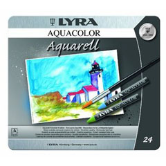 Voštane pastele LYRA Aquacolor SET24