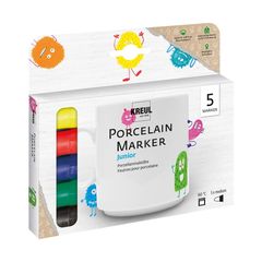 Set markera za porculan 5 kom