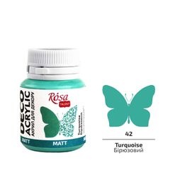 Akril za dekor, MAT, 20 ml, ROSA TALENT | različite boje