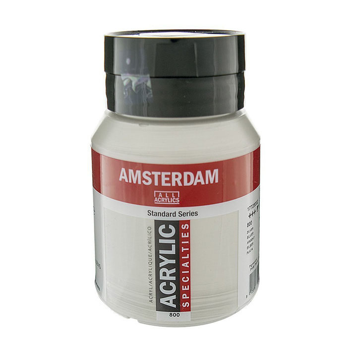Akrilna boja Amsterdam Standard Series 500 ml - 800 Silver