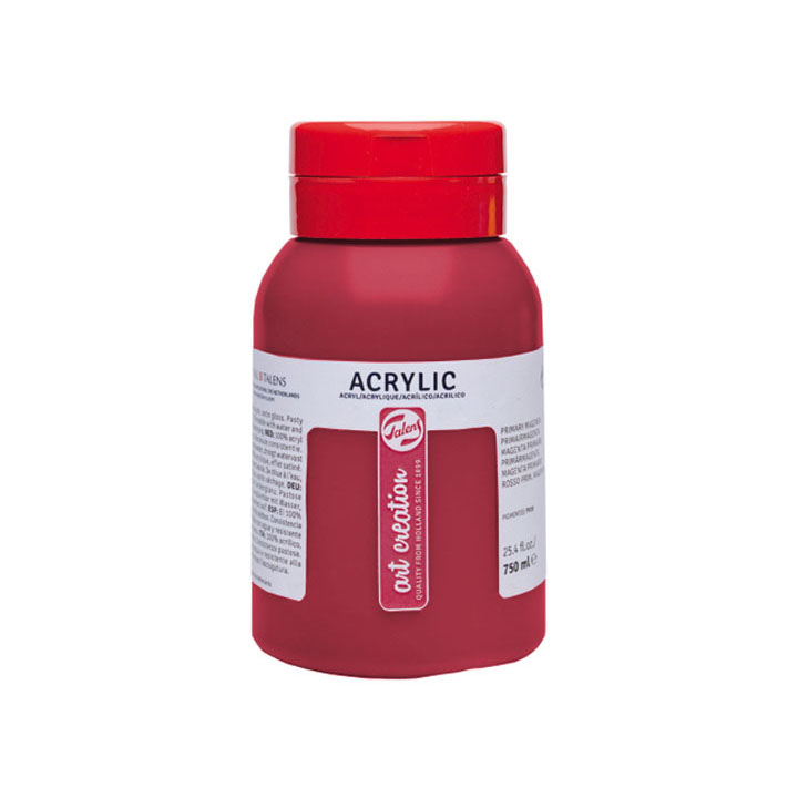 Akrilna boja ArtCreation Essentials 750 ml - Karmin crvena - 318