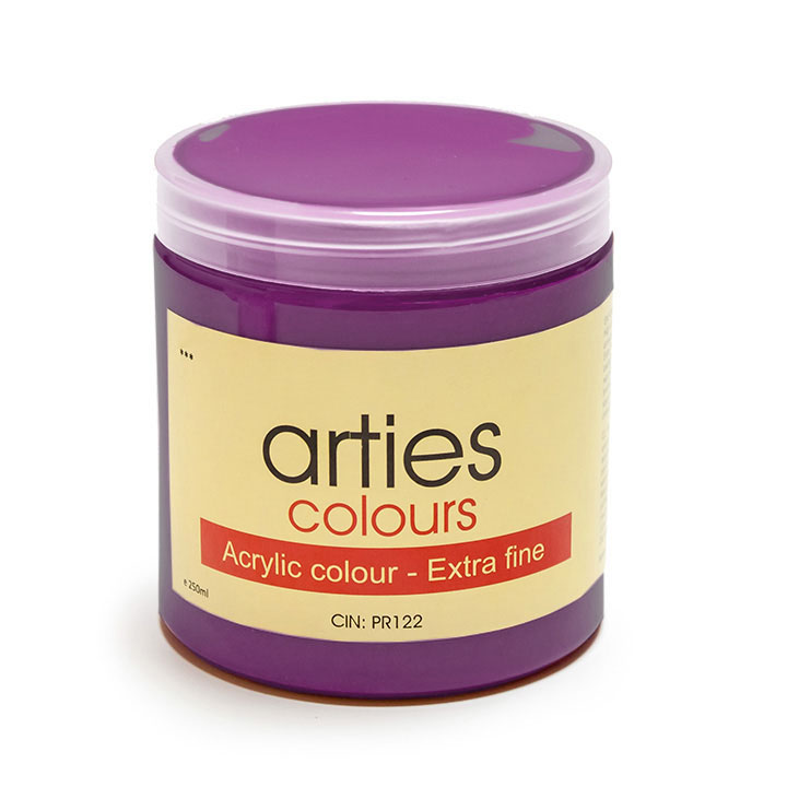 Akrilna boja Arties Colours 250 ml - Alizarin Violet