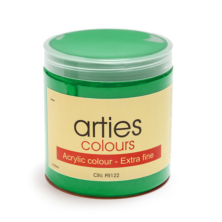 Akrilna boja Arties Colours 250 ml - Permanent Green Middle